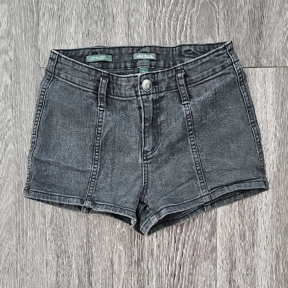 Wild Fable Charcoal Jean Shorts